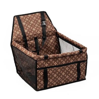 katze hund auto kissen haustier tasche auto tasche hundehütte mesh gaze hängende tasche auto kissen