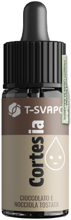 T-Svapo Cortesia Aroma Concentrato 10ml Cioccolato Nocciola