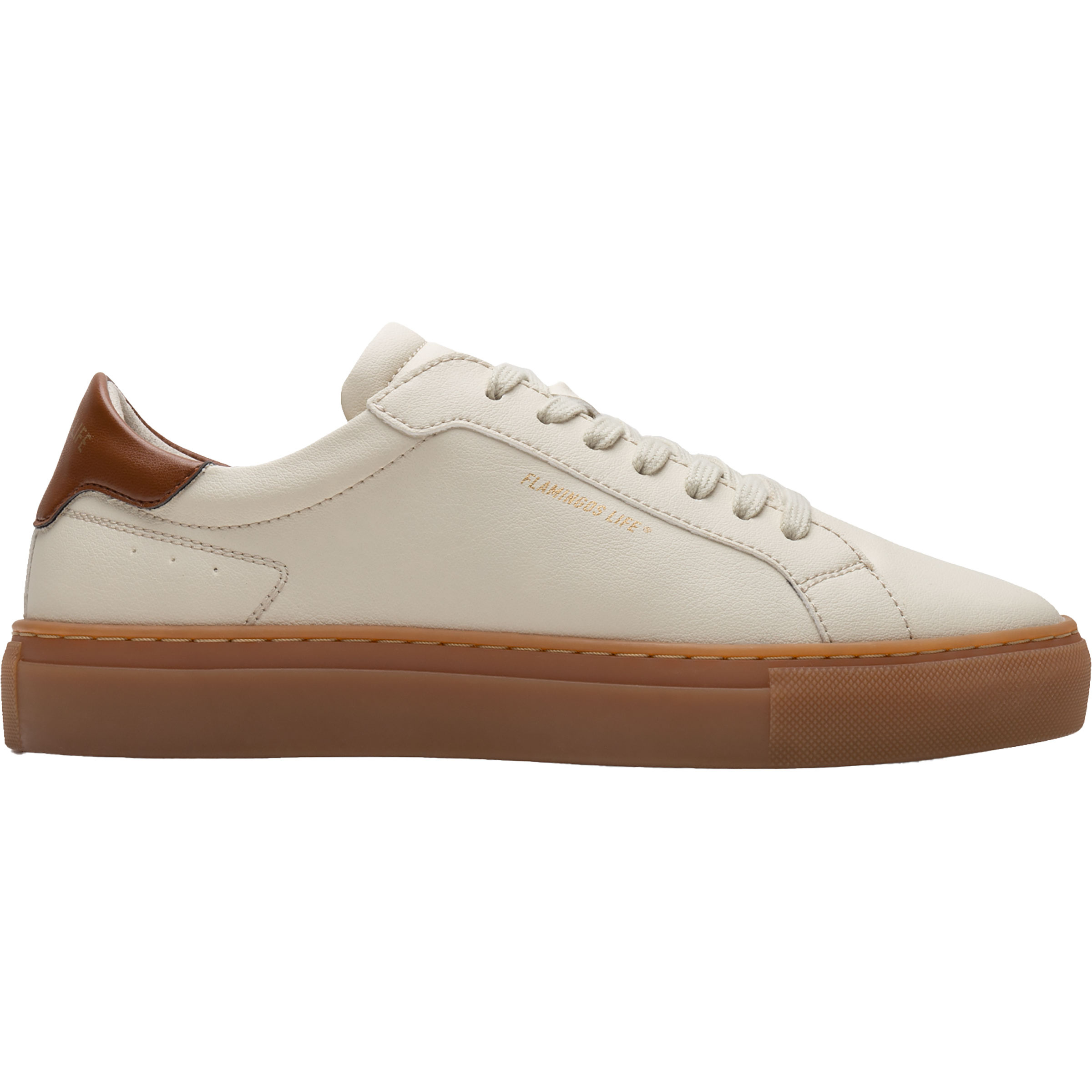 Flamingos Life Hampton Court Herren Freizeitschuhe weiss Größe 41 Lifestyle Atmungsaktiv