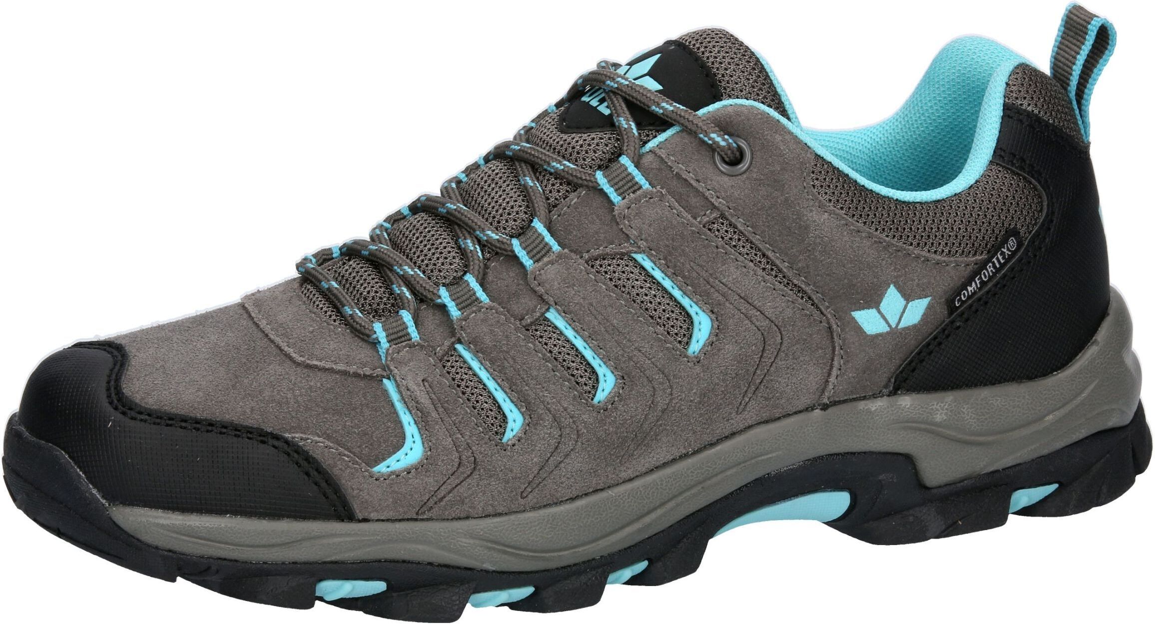 Outdoorschuh LICO "Outdoorschuh Manaslu", Damen, Gr. 41, grau, Veloursleder, Schuhe Outdoorschuh grau 41