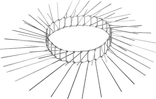 Schwegler Katzenabwehrgürtel 70cm Tierabwehrgerät 1St.
