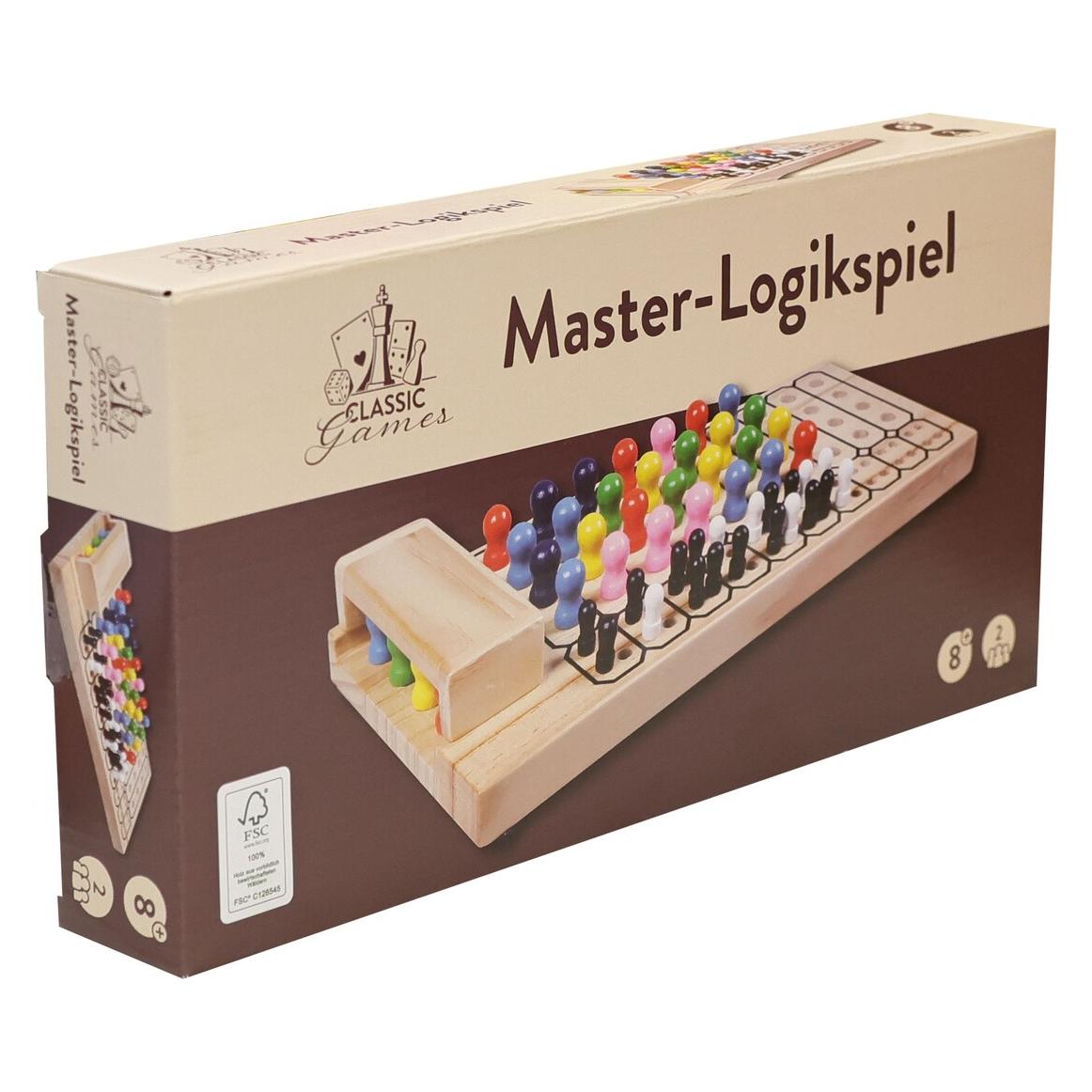 Natural games Master- Logikspiel (Deutsch, Englisch, Französisch, Italienisch, 2 Spieler) (0061117067)
