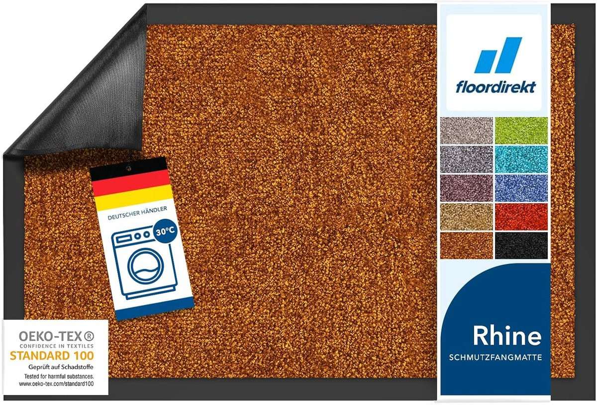 Floordirekt Deurmat Rhine Sudan Brown 120 x 180 cm