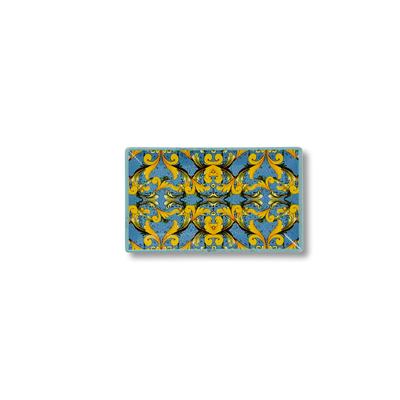 Excelsa Teller Trinacria aus Keramik 25x15 cm mehrfarbig