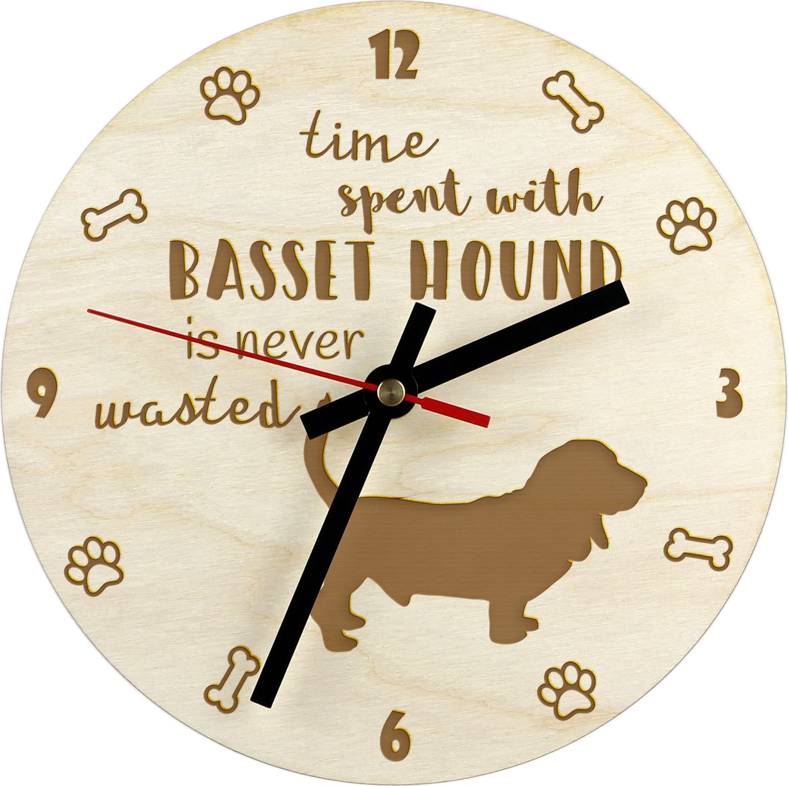 Art-Dog Klok Basset Hound