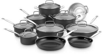 Cuisinart Chef's Classic Nonstick Hard Anodized 17-Piece Set