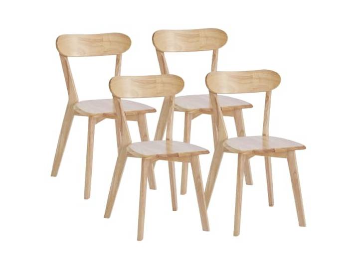 paonne Esszimmerstühle 4er Set Massivholzstuhl für Esstisch Küche Wohnung 4er-Set