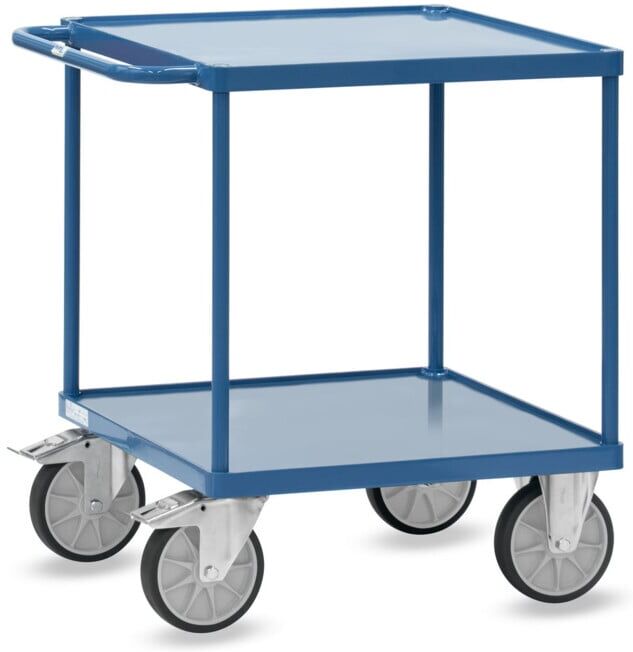 fetra Chariot de table 2497W Bac en tôle d'acier (2497W)