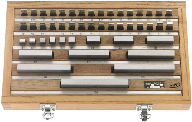 Helios-Preisser Jeu de calibres parallèles DIN 861/1 47 pcs (0633118)