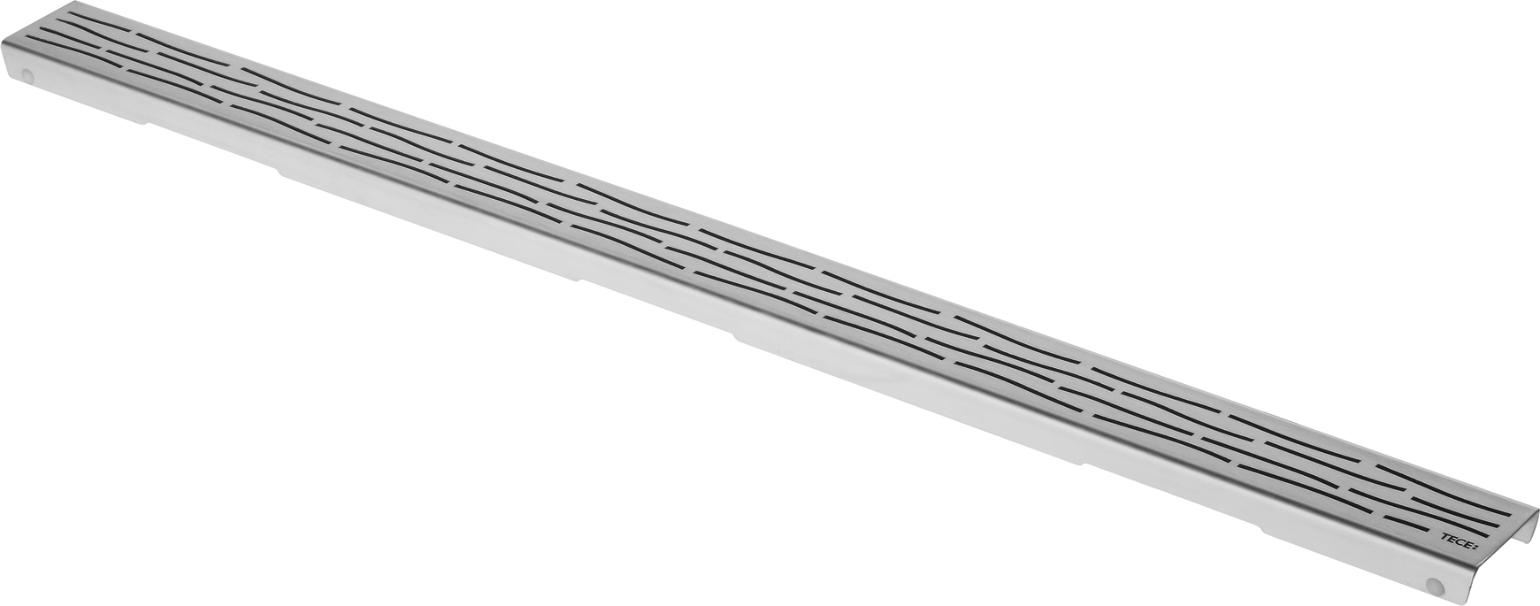 TECE grille TECE 601261 TECEdrainline organique droit, 120 cm, Inox brossé