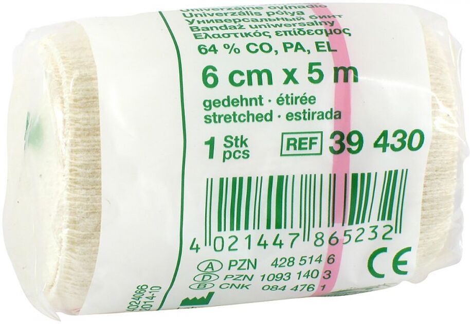 Lenkelast Universalbinde 6 cmx5 m einzeln verpackt