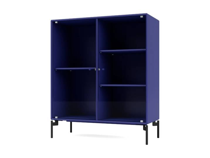 Montana Vitrine Ripple II 69,6x82,2x30 cm Monarch-pieds Black