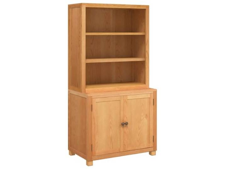 TUERYAFEK Aufbewahrungsschrank Massivholz 80 x 50 x 160 cm Braun 2 Stk. Set, Kippschutz, Geräumige Fächer, Modernes Design, Pflegeleicht