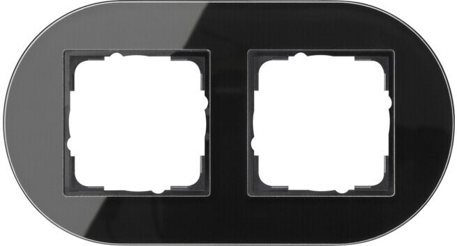 Gira Cadre de finition 2f noir (0212135)