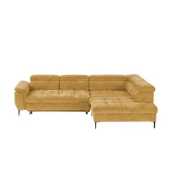switch Ecksofa  Denver , gelb , Maße (cm): B: 290 H: 94 T: 217.0