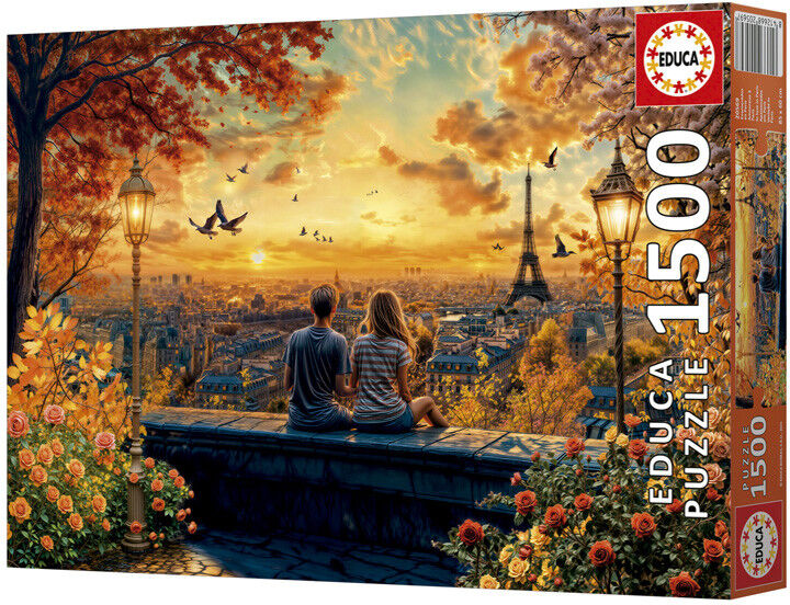 EDUCA BORRAS Puzzle 1500 pcs Amoureux à Paris - Educa