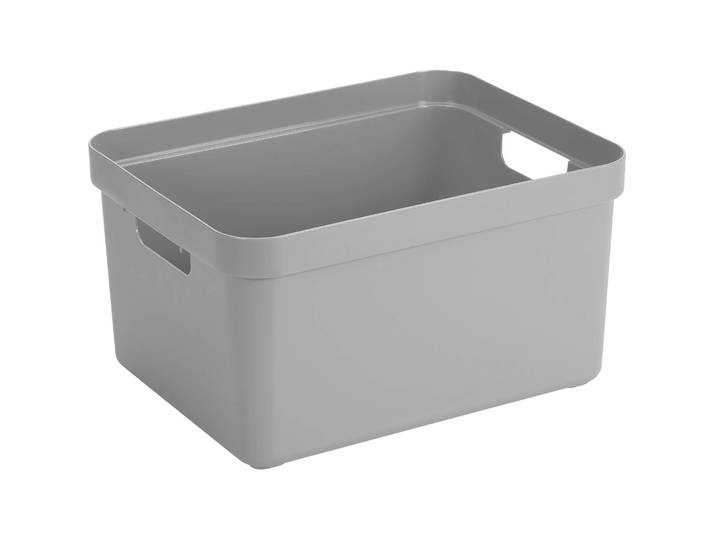 Box Sigma home hellgrau H 24.2 cm - Material: Kunststoff - Box
