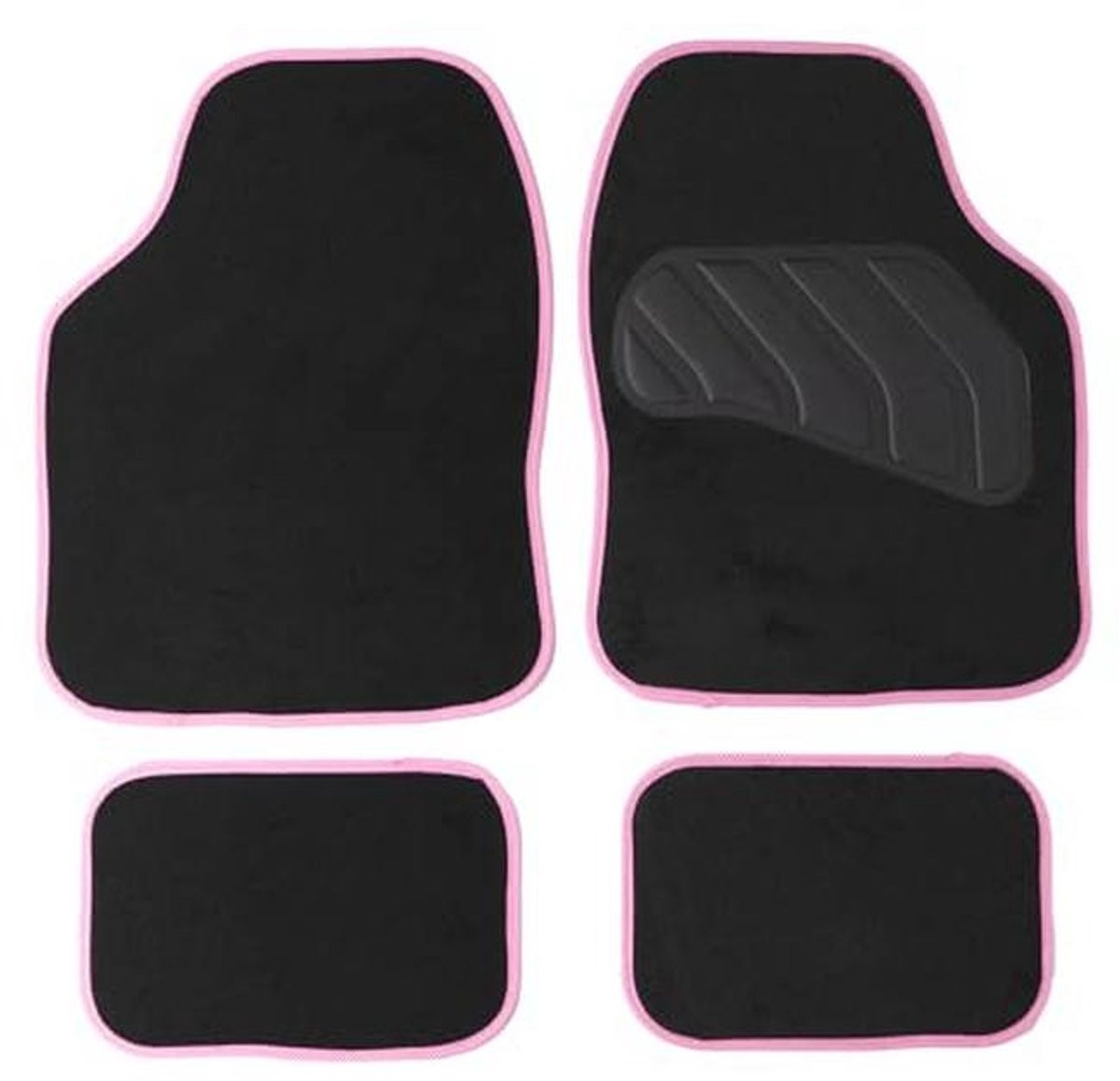Roze Pastel Auto Tapijt Matten Set van 4 - Universele Bescherming en Stijl