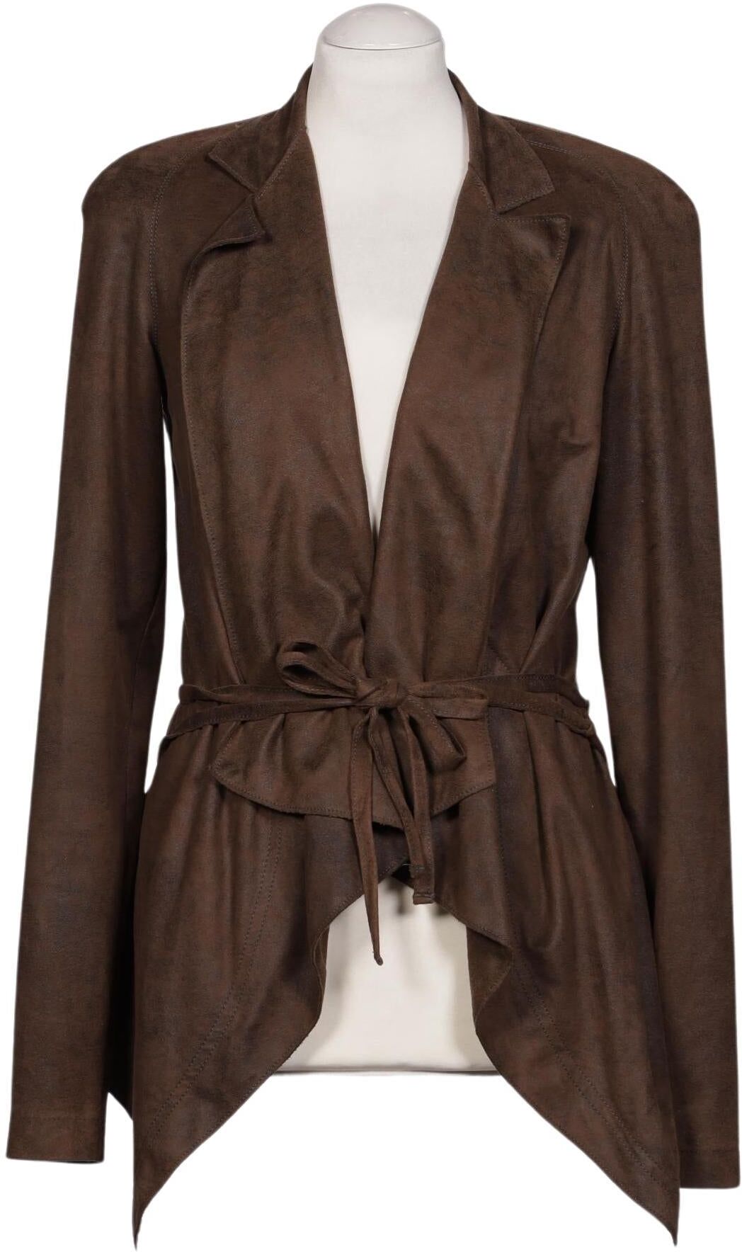 Beate Heymann Damen Strickjacke, Braun, Gr. EU 38, Synthetik - Second Hand