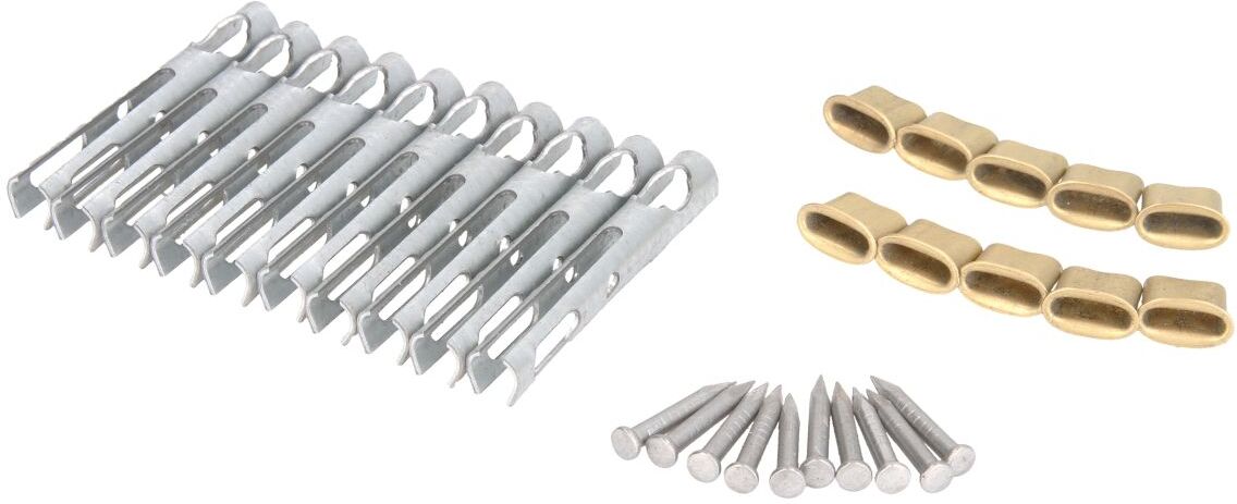 Cargoparts Elementi di fissaggio, corda del telone LC-K-6, 6 mm, 10 St.
