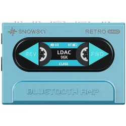 FiiO Snowsky Retro Nano Blauw (USB-DAC), Kopfhörerverstärker, Blau
