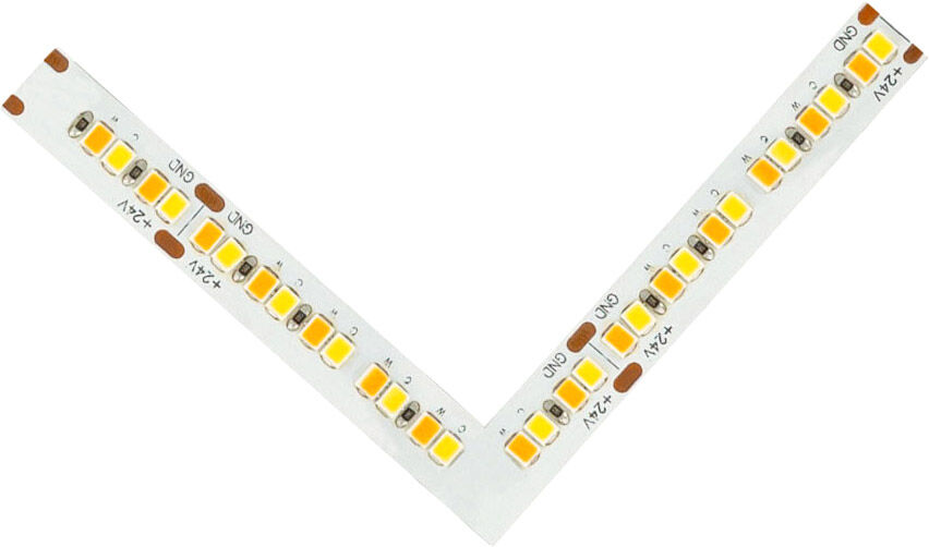 Isoled Eckverbindung Leuchtend 1,5w Für Cri919/940 Miniamp Flexband, 24v, 15w, Ip20, Weißdynamisch