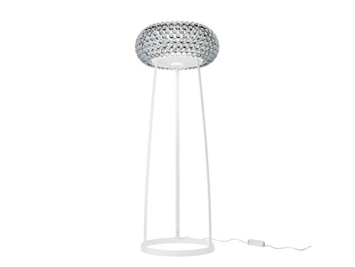 Foscarini Stehleuchte Caboche Plus, glamourös, glänzende Glasp