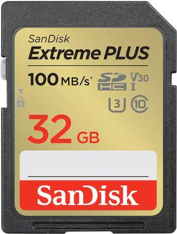 SanDisk Extreme PLUS Speicherkarte 32 GB SDSDXWT-032G-GNCIN
