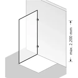 HSK Atelier Plan Pur Seitenwand zu AP.201 - AP.204 AP.79