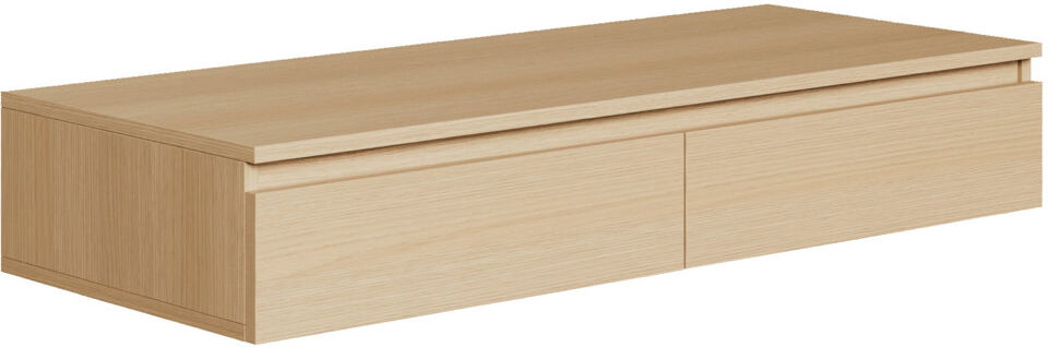 Latitude Run Bemmi 120cm Console Table Oak