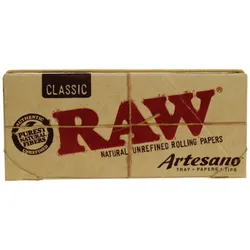 Artesano Classic King Size Slim Longpapes mit Tips und Tray - 1 Heftchen