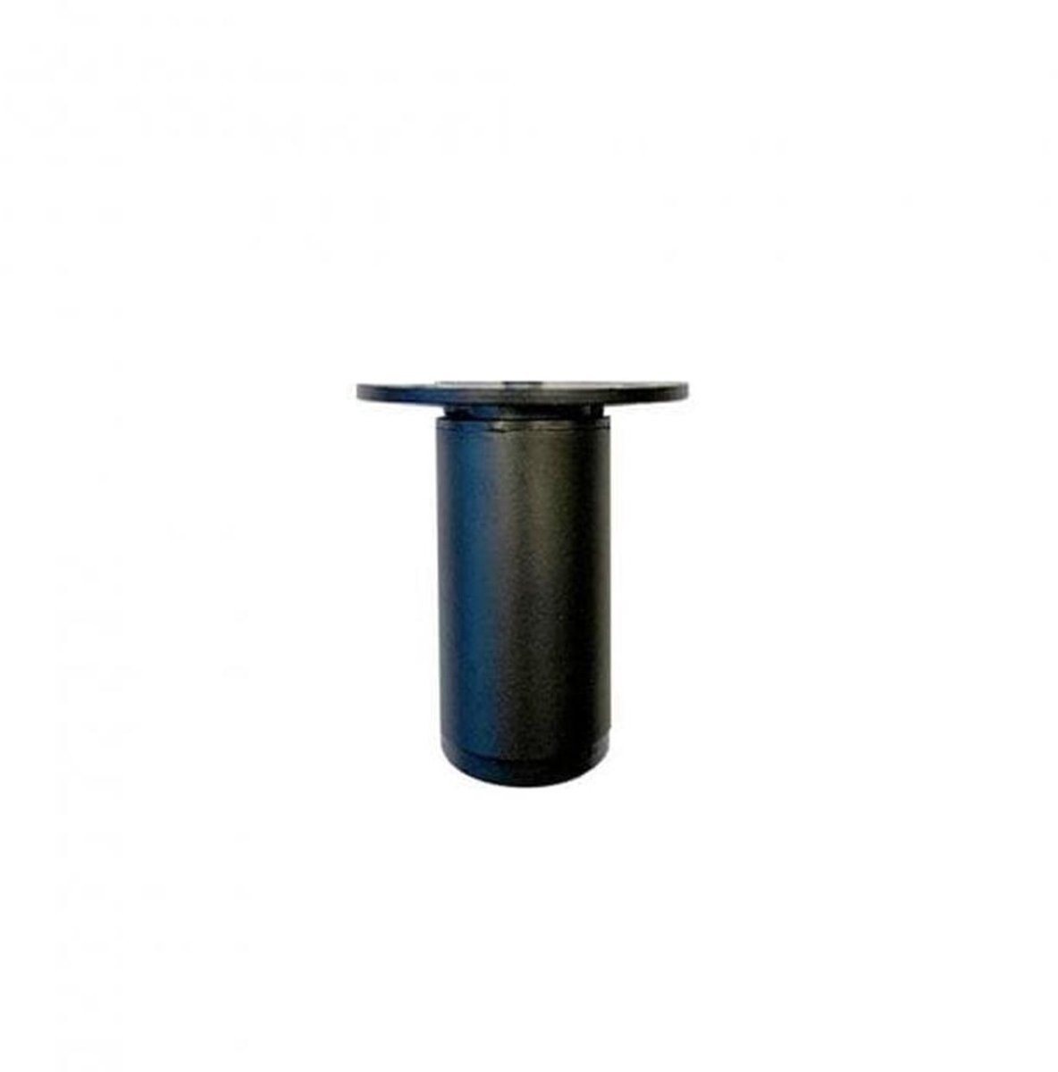 FLE Stalen verstelbare meubelpoot zwart rond ø 3 cm, Hoogte: 6,5 cm