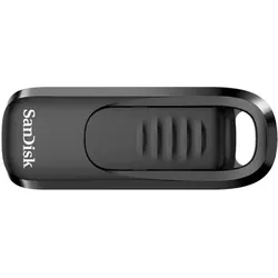 Sandisk Ultra Slider (128 GB, USB-C), USB Stick, Schwarz