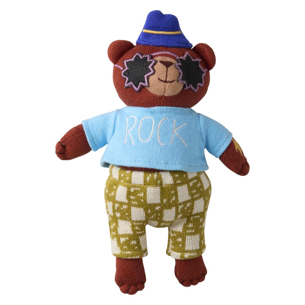 Rice - Kids Knitted Soft Toy in Bear Shape - Freddy (KITOY-BEAR) (KITOY-BEAR)
