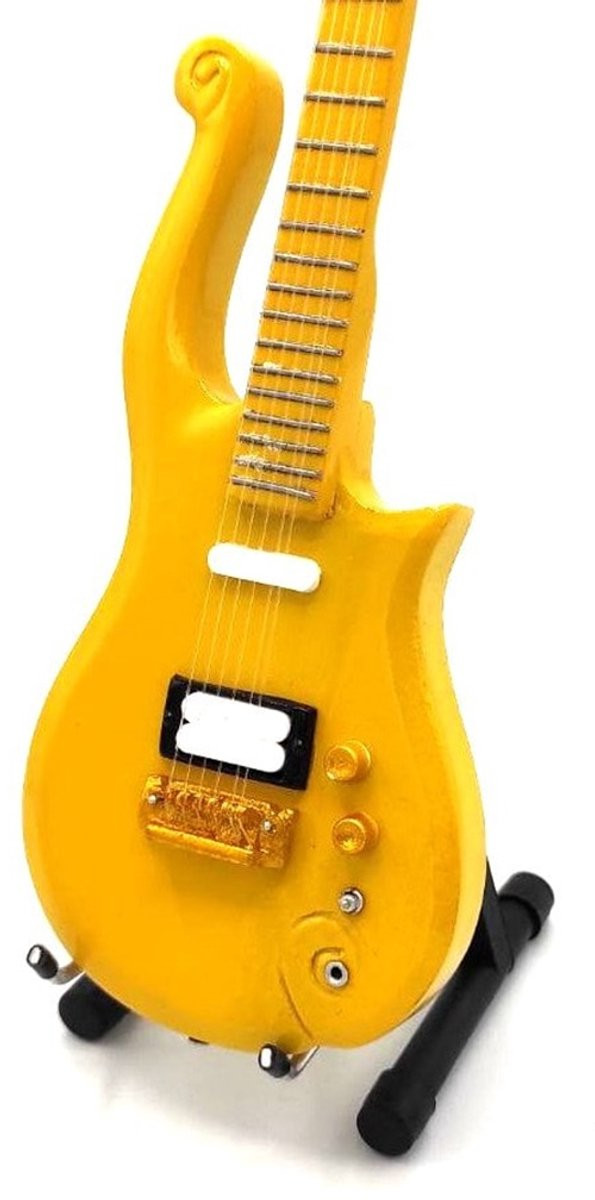 Miniatuur replica Cloud gitaar Geel - Prince