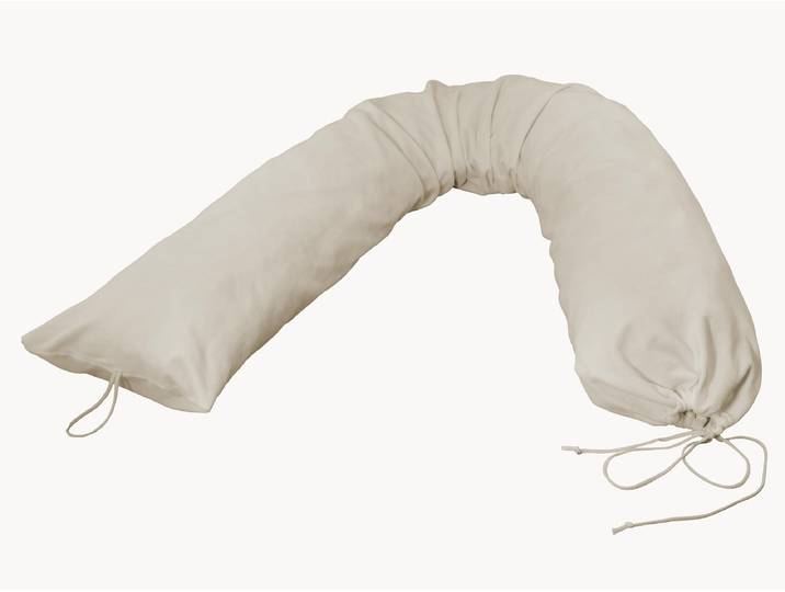 Stillkissen Mana - 28x190 cm - Perkal - Hirseschalen