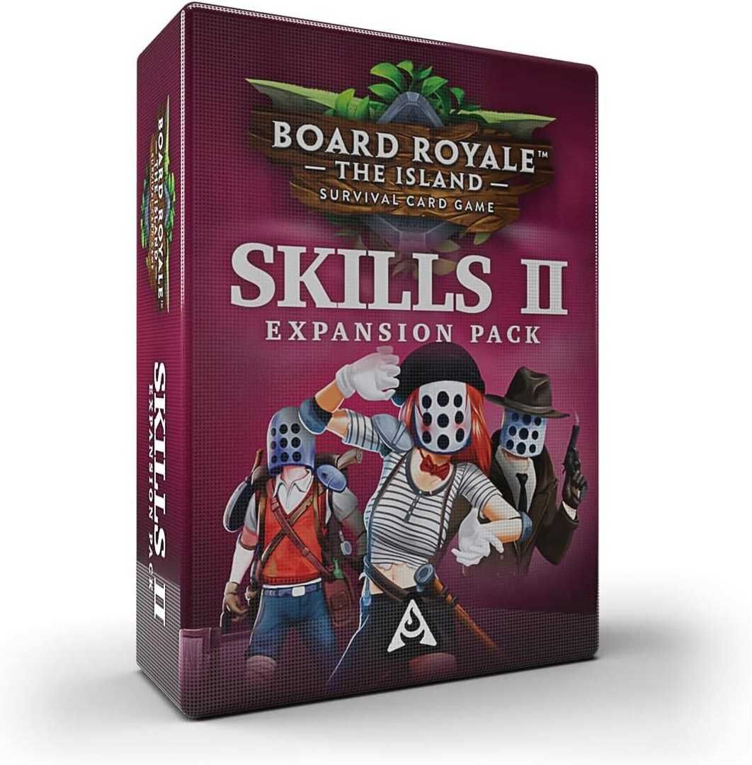 Board Royale: Skills 2 Expansion Pack for Card Games, Ages 10+, by Arvis Games