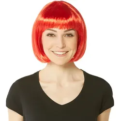 Bob-Perücke, rot