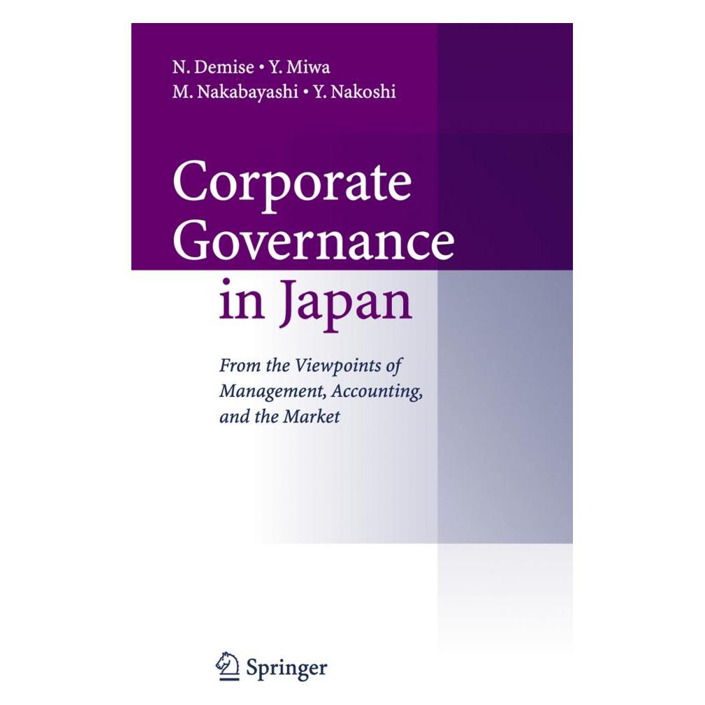 Springer Corporate Governance in Japan (Englisch, Softcover, M et al Nabayashi, N Demise, N. Demise, Y Miwa, Y. Nakoshi) (55948395)