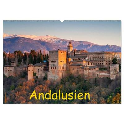 Andalusien - Spanien (Wandkalender 2027 DIN A2 quer), CALVENDO Monatskalender
