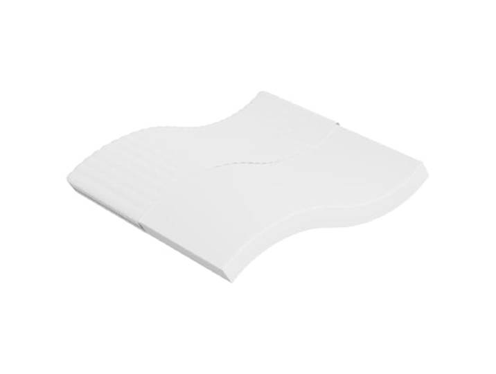 Schaumstoffmatratze Mittelweich 200x200 cm, Doppelseitig mit Abnehmbarem Atmungsaktiv, hautfreundlich, geräuschdämmend, waschbar bis 40°C, komprimiert verpackt