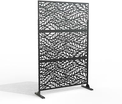 DREAMSIDEA Outdoor Free Standing Metal Privacy Screen