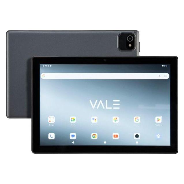 Vale V10E-LTE-464 Tablet mit LTE 10,1" HD IPS Display Octa-Core Prozessor 4 GB RAM 64 GB eMMC 5 MP K (4G, 10.10", 64 GB, Grau) (200082)