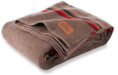 Pendleton Yakima Camp Blanket Mineral Umber Queen