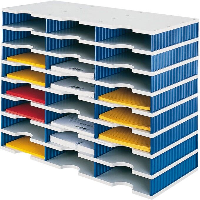 B2B Partner Sortiermodule, 24x Standardfach, blau