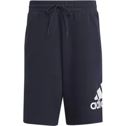 ADIDAS Herren Shorts Essentials Big Logo French Terry (normal & lang), Größe S in Blau Blau