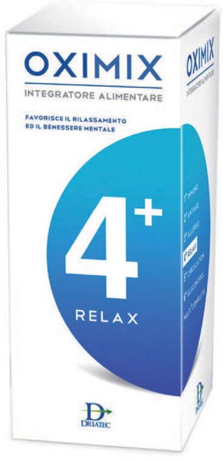 DRIATEC Srl Driatec Oximix 4+ Relax Sciroppo Integratore Sonno 200ml - Favorisce il Riposo Notturno