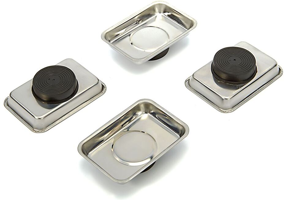 HBM 4 Pezzi Set di Ciotole Magnetiche 64 x 93 mm
