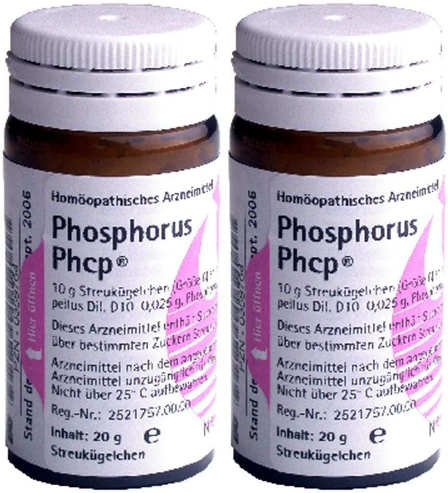 phönix Phosphorus Phcp Globuli 2x 2x20 g