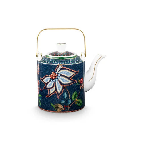 Pip Studio theepot Berry Blues 1 liter